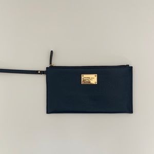 Michael Kors Blue Wristlet